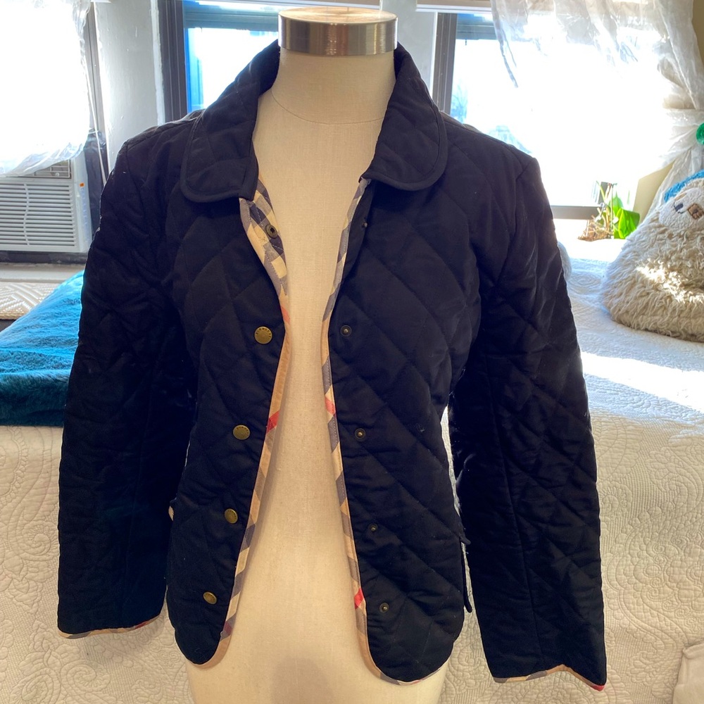 Black Quilted Jacket